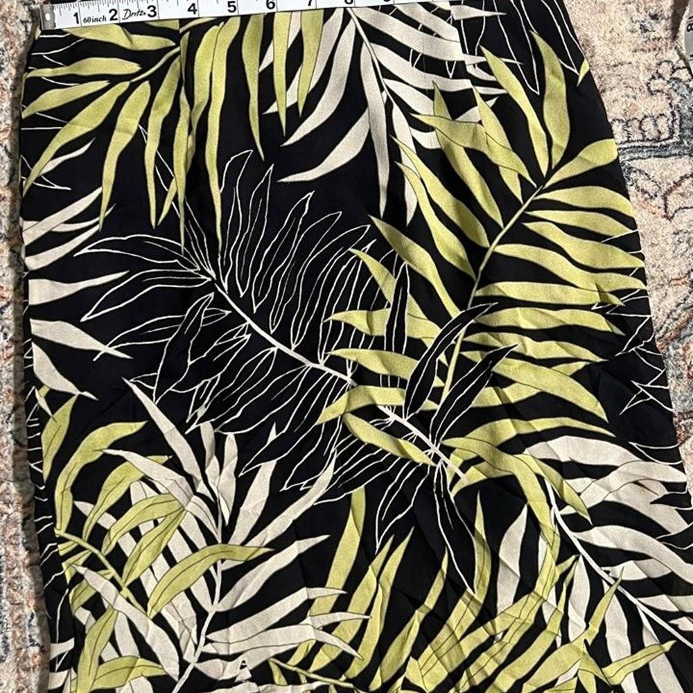 100% silk midi skirt - Picture 3 of 6
